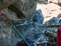 Vía Lucas al risco de La Bota